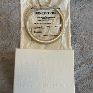 Maison Martin Margiela Silver Key Ring Necklace from H&M collaboration